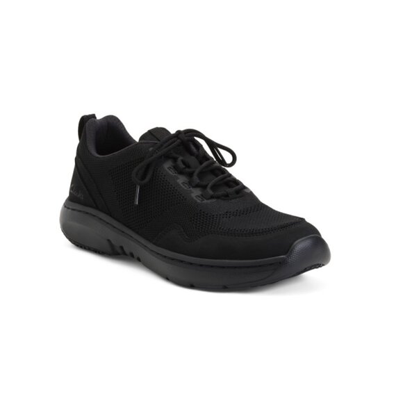 CLARKS Black Men's Pro Knit Casual Shoes